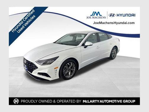 Serenity White 2023 Hyundai SONATA SEL