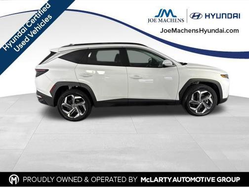 Serenity White Pearl 2023 Hyundai TUCSON Limited