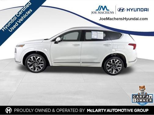 Serenity White Pearl 2023 Hyundai SANTA FE Calligraphy