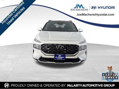 Serenity White Pearl 2023 Hyundai SANTA FE Calligraphy