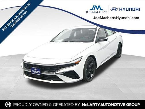 Serenity White 2026 Hyundai ELANTRA Sport