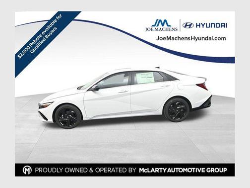 Serenity White 2026 Hyundai ELANTRA Sport