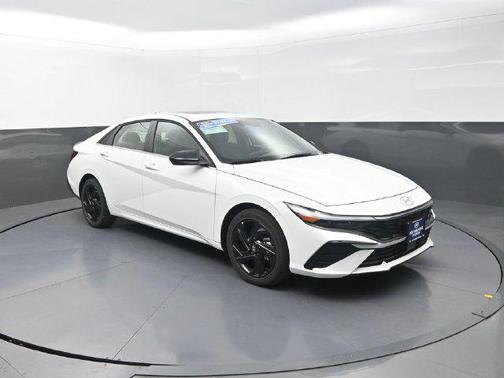 Serenity White 2026 Hyundai ELANTRA Sport