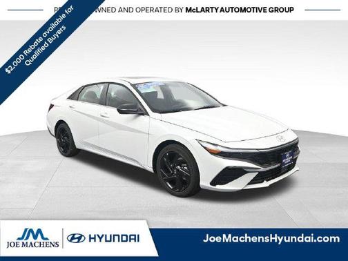 Serenity White 2026 Hyundai ELANTRA Sport