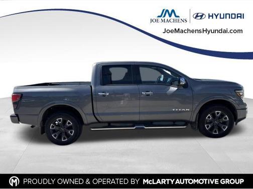 Gun Metallic 2024 Nissan Titan Platinum Reserve