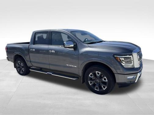 Gun Metallic 2024 Nissan Titan Platinum Reserve