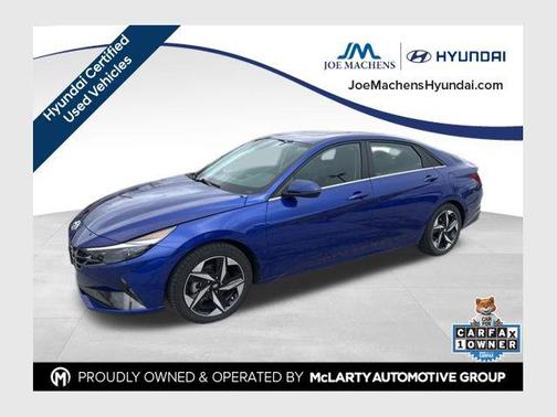 Intense Blue 2023 Hyundai ELANTRA HEV Limited