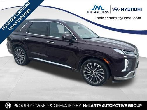 Sierra Burgundy 2024 Hyundai PALISADE Calligraphy