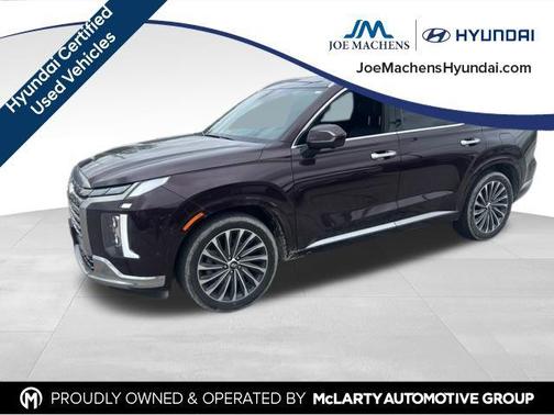 Sierra Burgundy 2024 Hyundai PALISADE Calligraphy