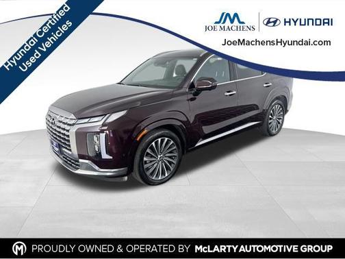 Sierra Burgundy 2024 Hyundai PALISADE Calligraphy