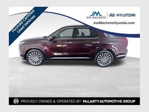 Sierra Burgundy 2024 Hyundai PALISADE Calligraphy