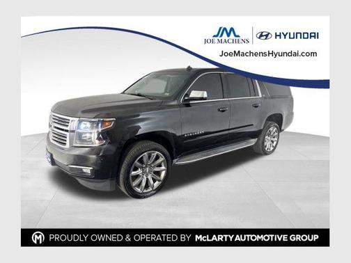 Black 2015 Chevrolet Suburban 1500 LTZ