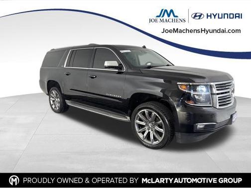 Black 2015 Chevrolet Suburban 1500 LTZ