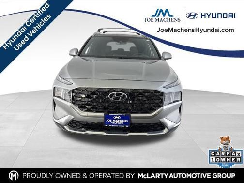 Shimmering Silver 2022 Hyundai SANTA FE Calligraphy