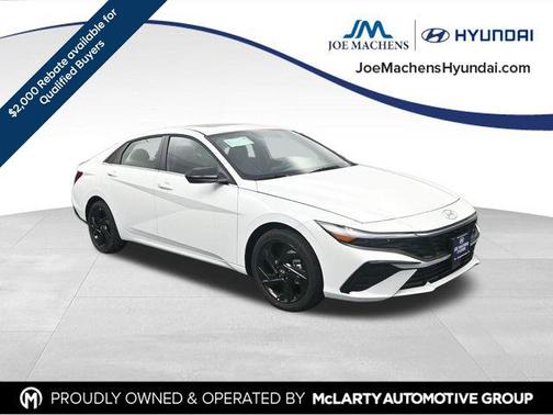 Serenity White 2026 Hyundai ELANTRA Sport