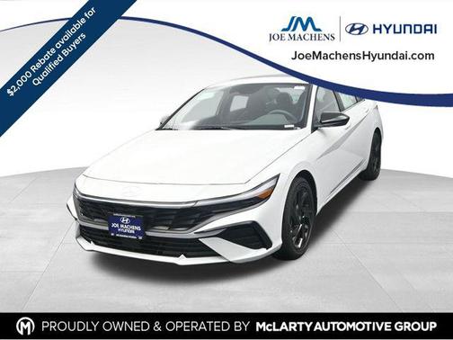 Serenity White 2026 Hyundai ELANTRA Sport