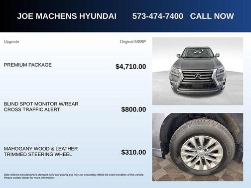 Nebula Gray Pearl 2015 Lexus GX 460 Base