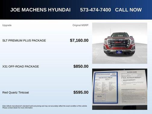 2020 GMC Sierra 1500 SLT