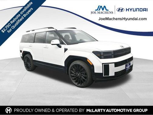 Serenity White 2026 Hyundai SANTA FE Calligraphy