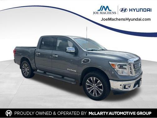 Gun Metallic 2017 Nissan Titan SL