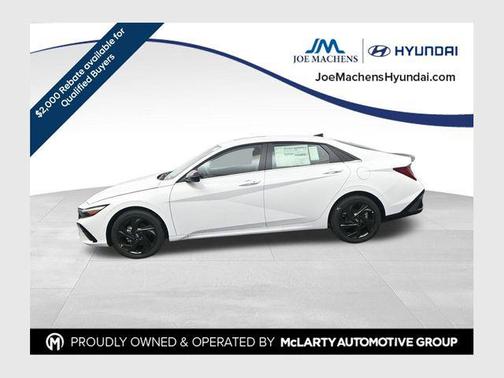 Serenity White 2026 Hyundai ELANTRA Sport