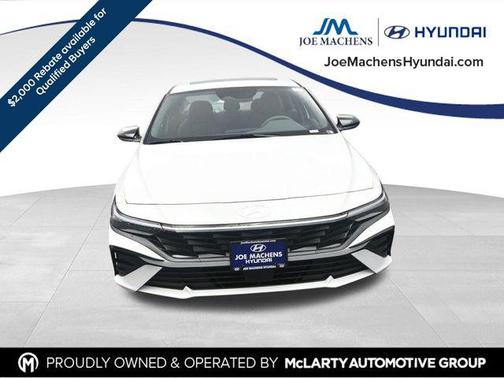 Serenity White 2026 Hyundai ELANTRA Sport