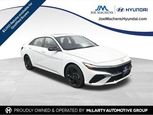 Serenity White 2026 Hyundai ELANTRA Sport