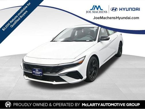 Serenity White 2026 Hyundai ELANTRA Sport