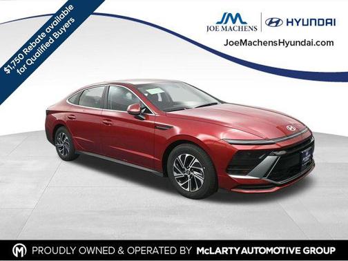 Ultimate red 2026 Hyundai SONATA Hybrid Base