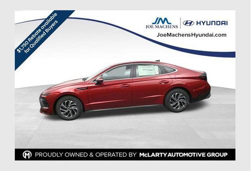 Ultimate red 2026 Hyundai SONATA Hybrid Base