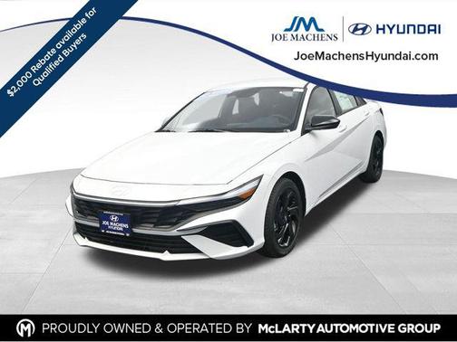 Serenity White Pearl 2026 Hyundai ELANTRA Sport
