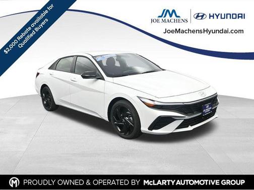 Serenity White Pearl 2026 Hyundai ELANTRA Sport