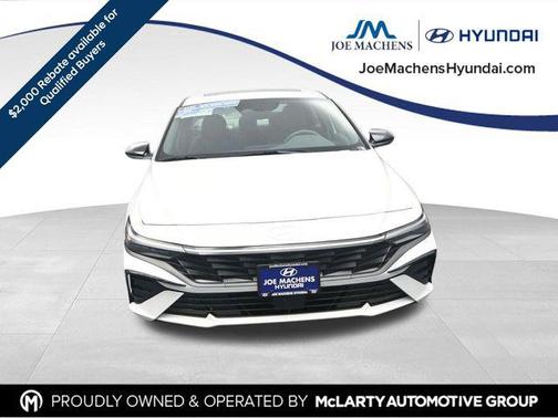 Serenity White 2026 Hyundai ELANTRA Sport