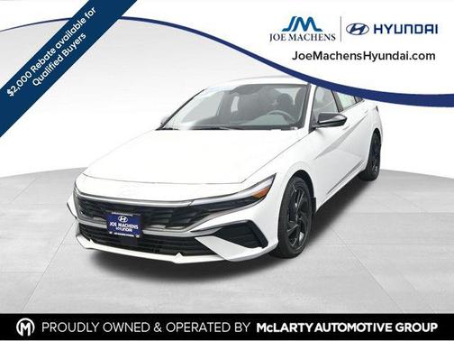 Serenity White 2026 Hyundai ELANTRA Sport