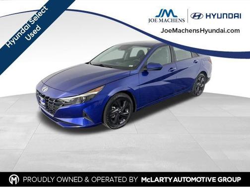 Intense Blue 2021 Hyundai ELANTRA SEL
