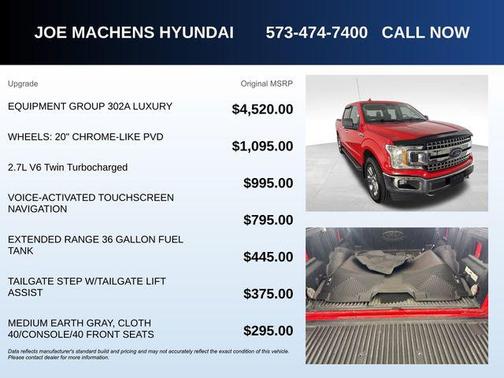 Race Red 2018 Ford F-150 XLT