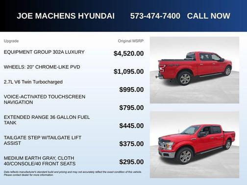 Race Red 2018 Ford F-150 XLT