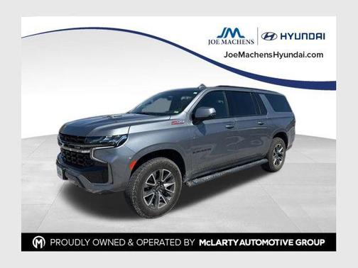 Satin Steel Metallic 2022 Chevrolet Suburban 4WD Z71