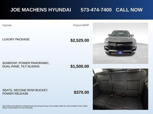 Satin Steel Metallic 2022 Chevrolet Suburban 4WD Z71