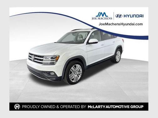 Pure White 2020 Volkswagen Atlas 2.0T SE w/Technology