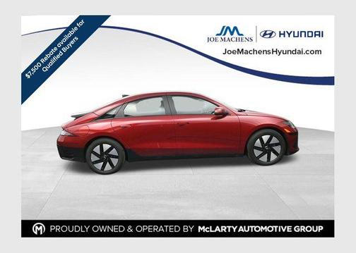 Ultimate Red 2025 Hyundai IONIQ 6 SE
