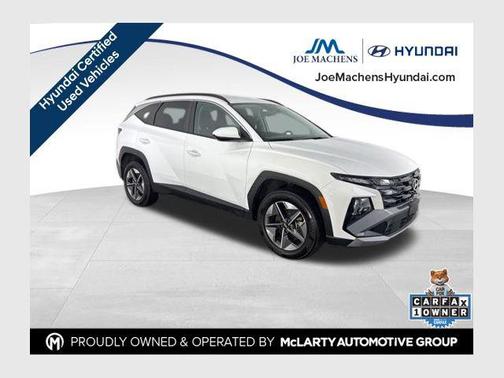 White Pearl 2025 Hyundai TUCSON SEL