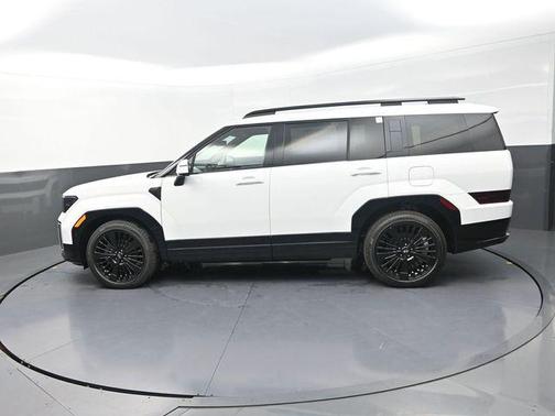 Serenity White 2026 Hyundai SANTA FE HEV Calligraphy