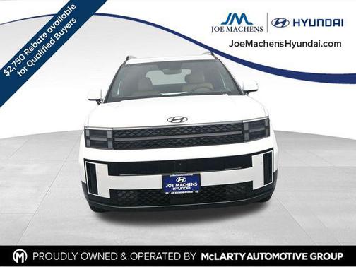 Serenity White 2026 Hyundai SANTA FE HEV Calligraphy