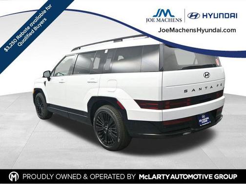 Serenity White 2026 Hyundai SANTA FE HEV Calligraphy