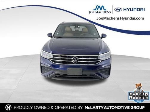 Atlantic Blue Metallic 2022 Volkswagen Tiguan 2.0T SE