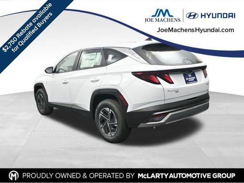 Creamy White Pearl 2026 Hyundai TUCSON Hybrid Blue SE