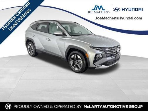 Shimmering Silver 2025 Hyundai TUCSON SEL
