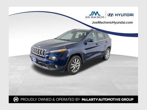 Patriot Blue Pearlcoat 2018 Jeep Cherokee Limited