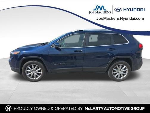 Patriot Blue Pearlcoat 2018 Jeep Cherokee Limited